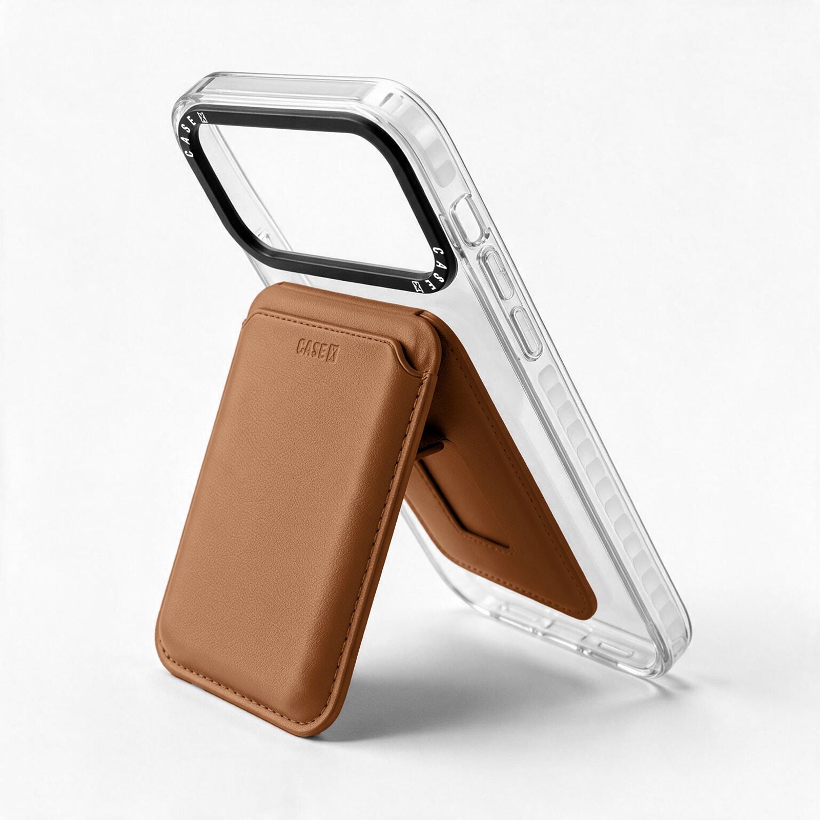 Magsafe Leather Wallet with a stand