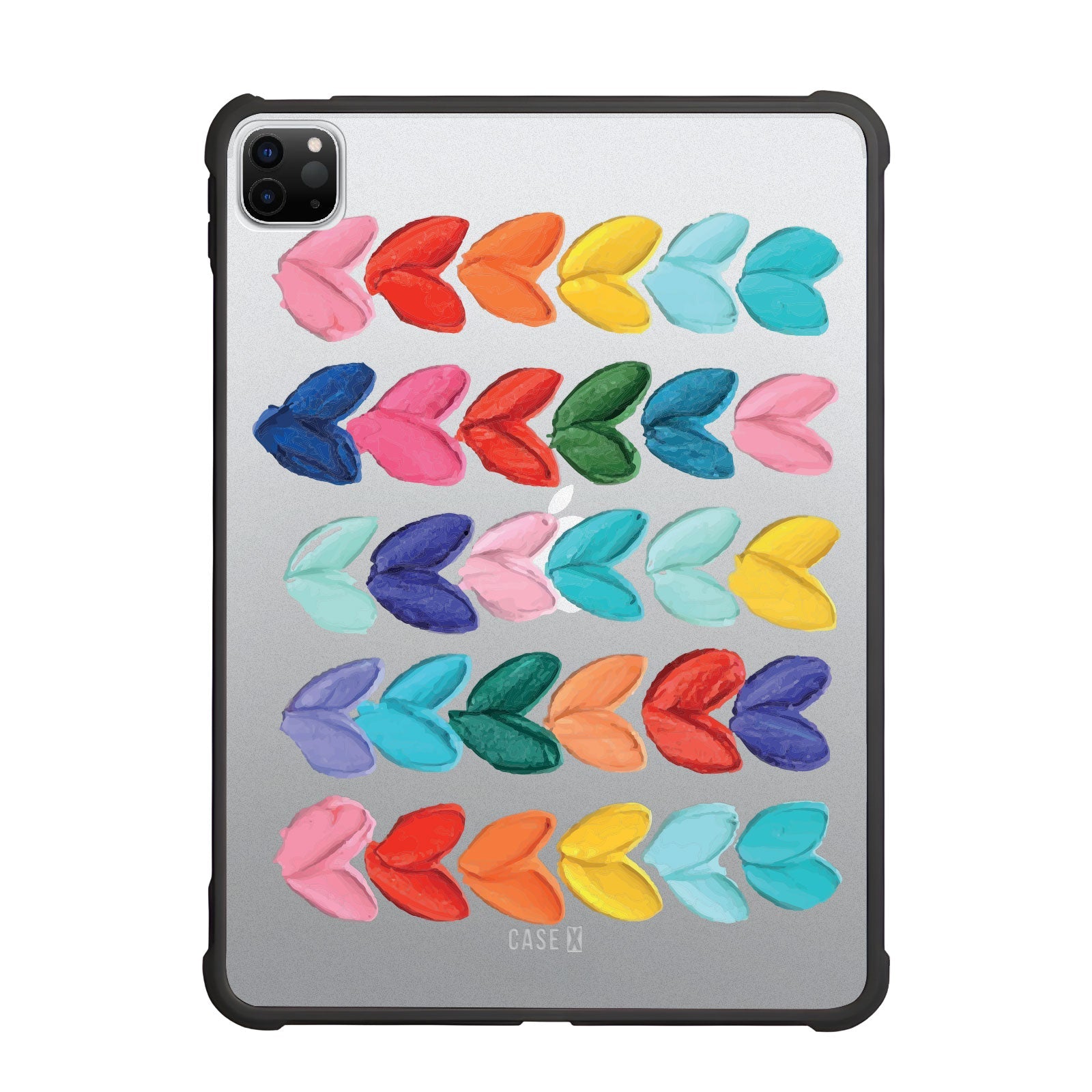 Painted Hearts Pattern