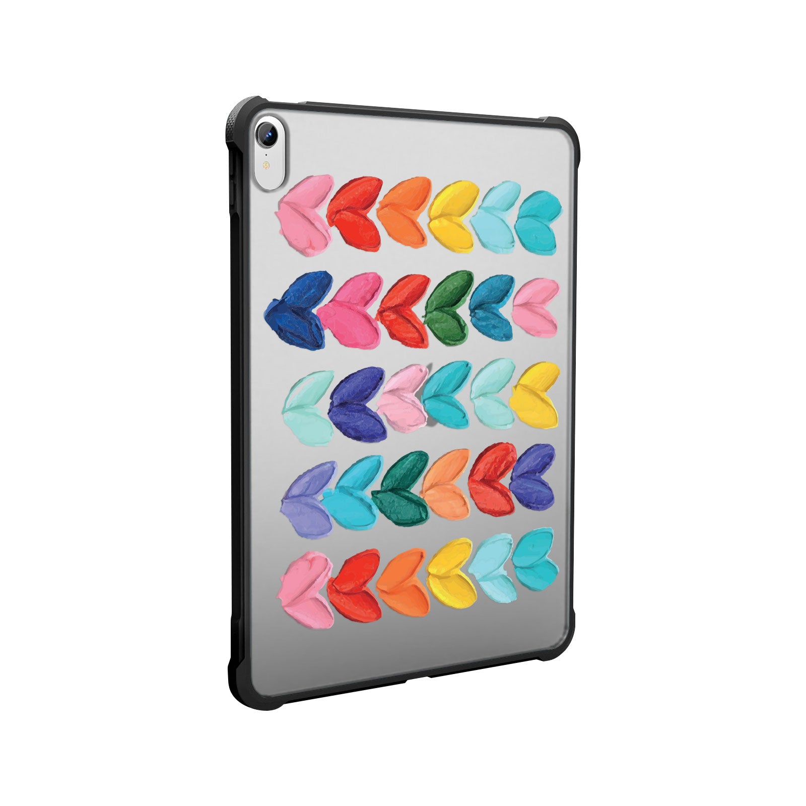 Painted Hearts Pattern