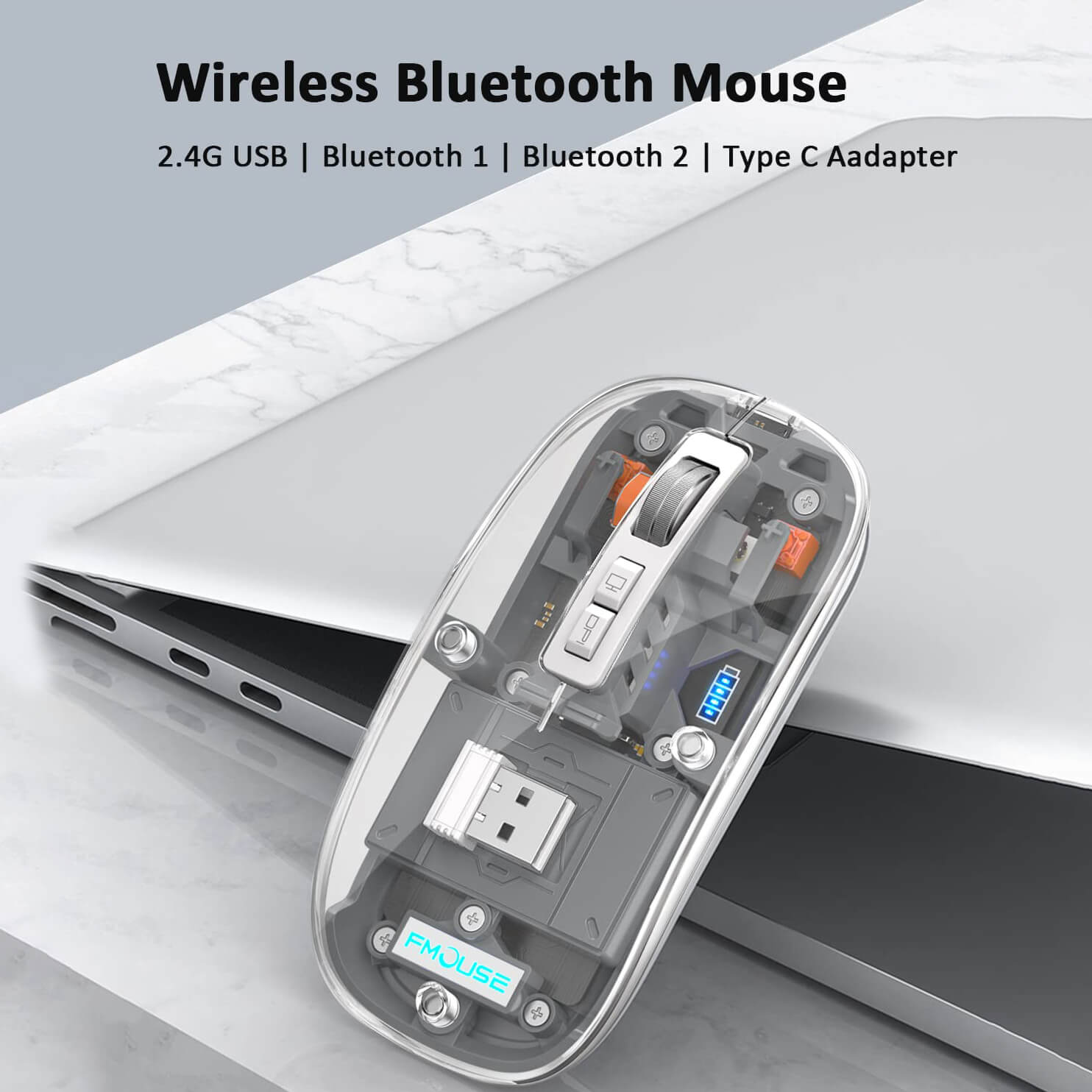 Transparent Wireless Mouse