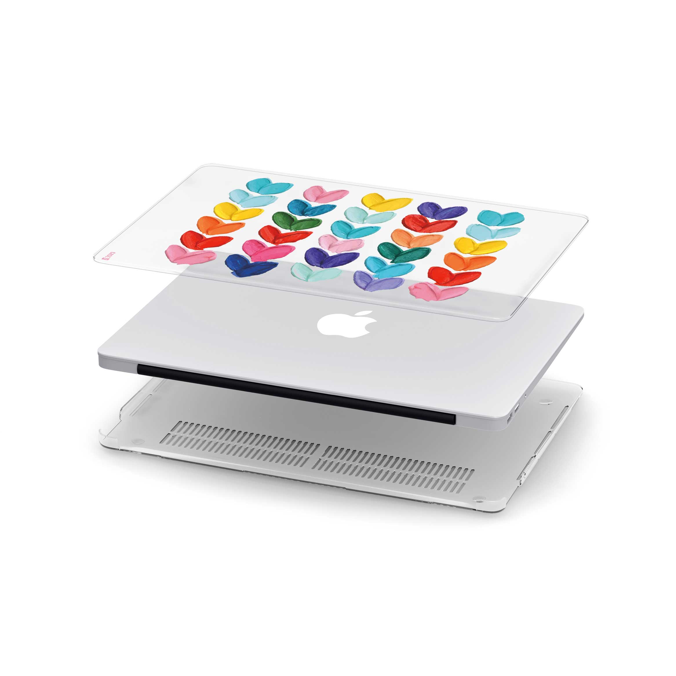 Painted Hearts Pattern