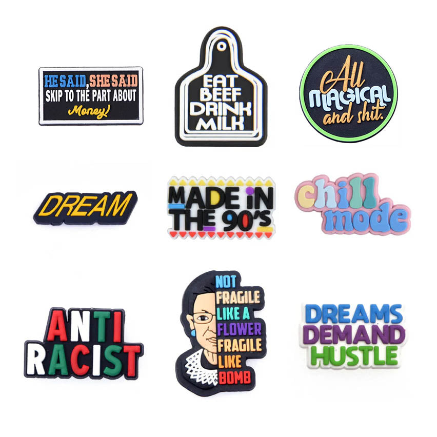 Words Pin Set 23