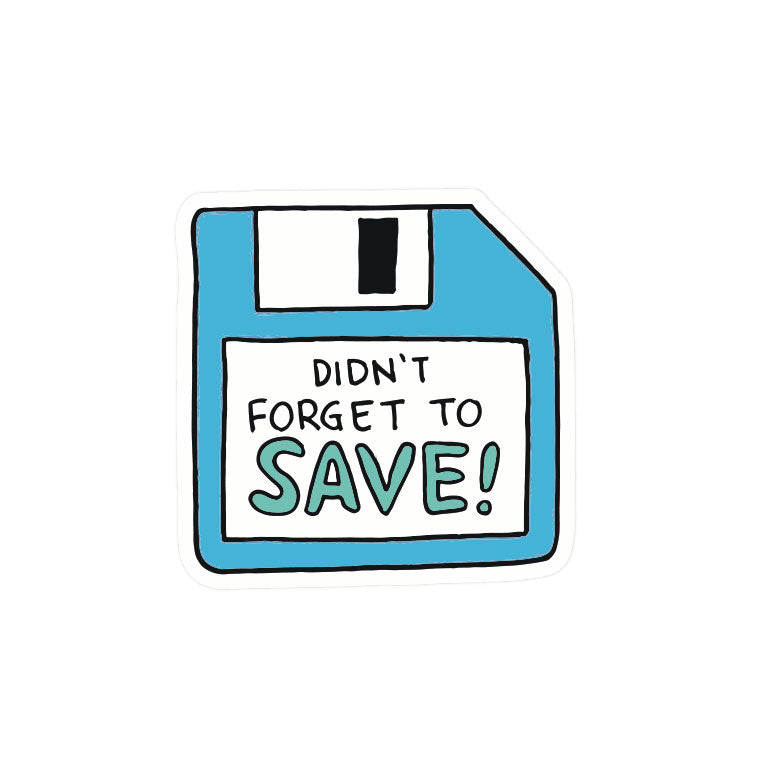 Floppy Disk Did Not Forget to Save