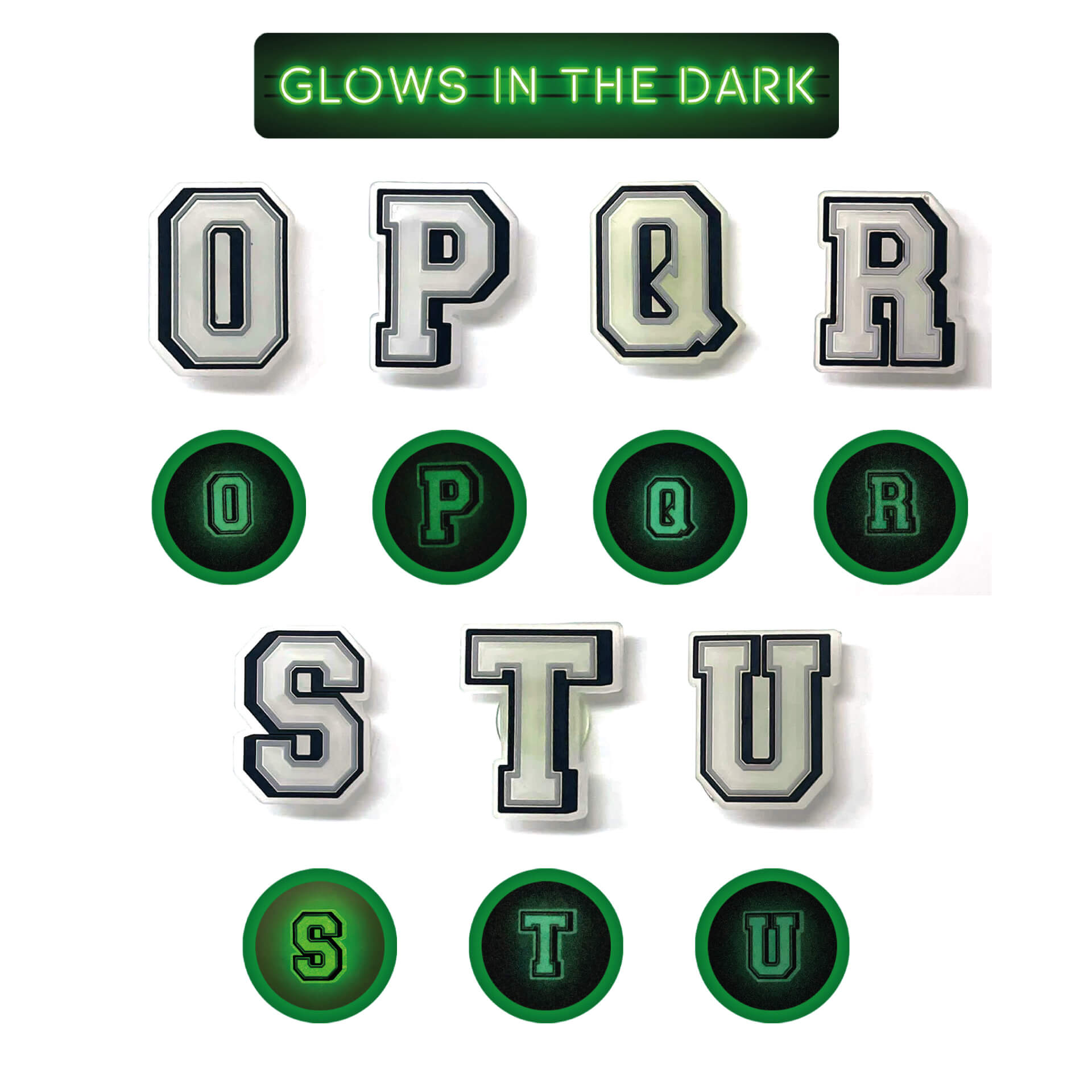 Glowing Letters Group 3 Pin
