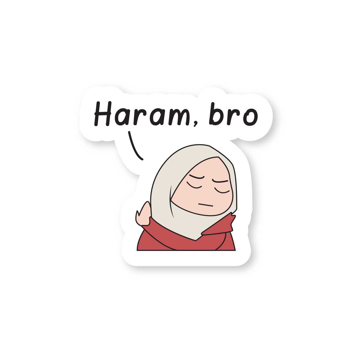 Haram, bro