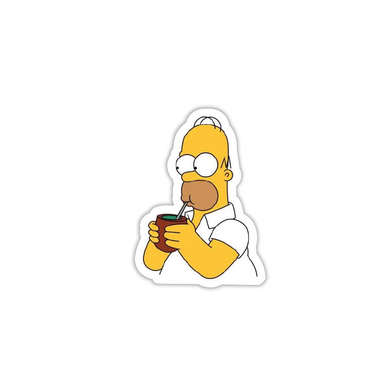 Homer Drinking