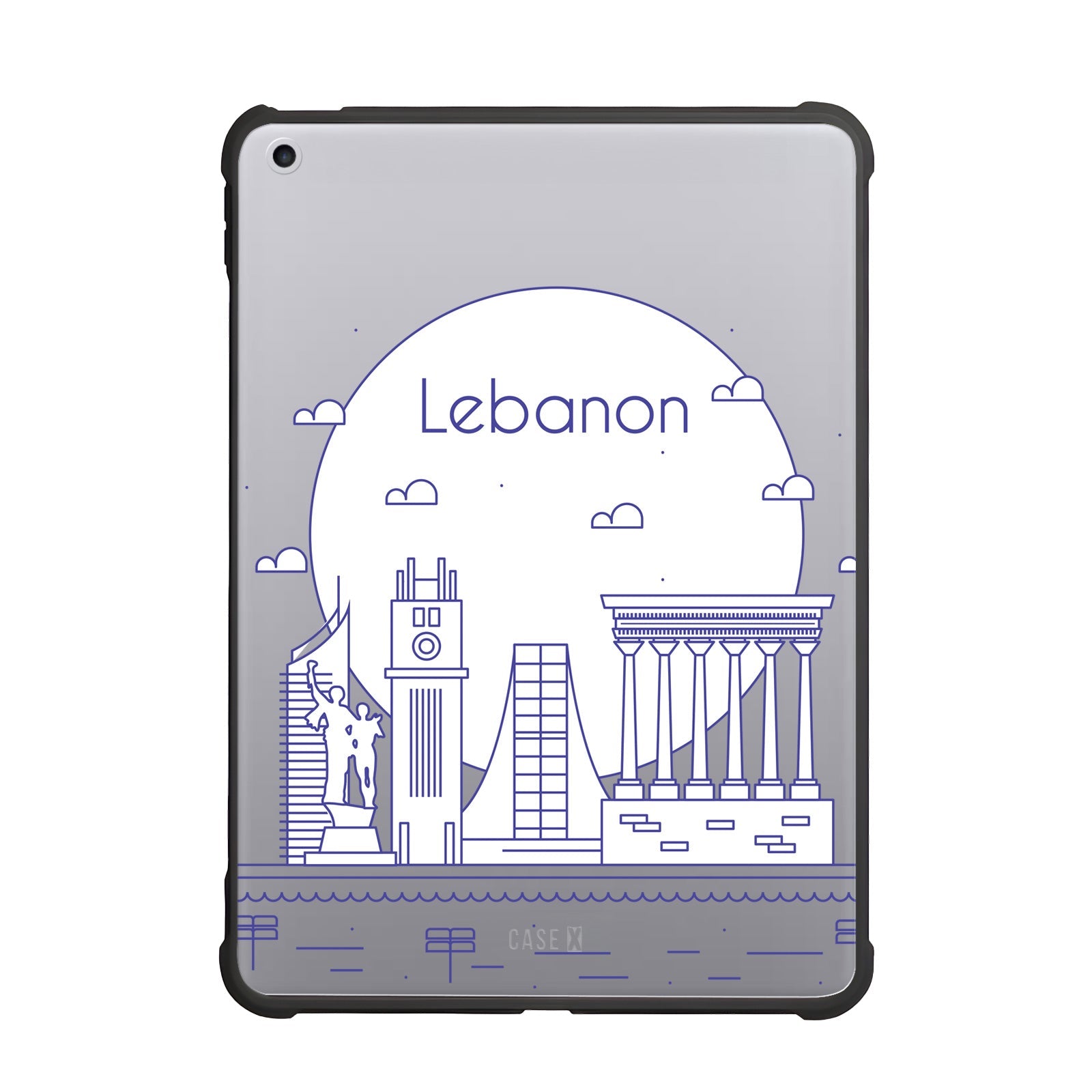 Lebanon Cityscape (Purple)