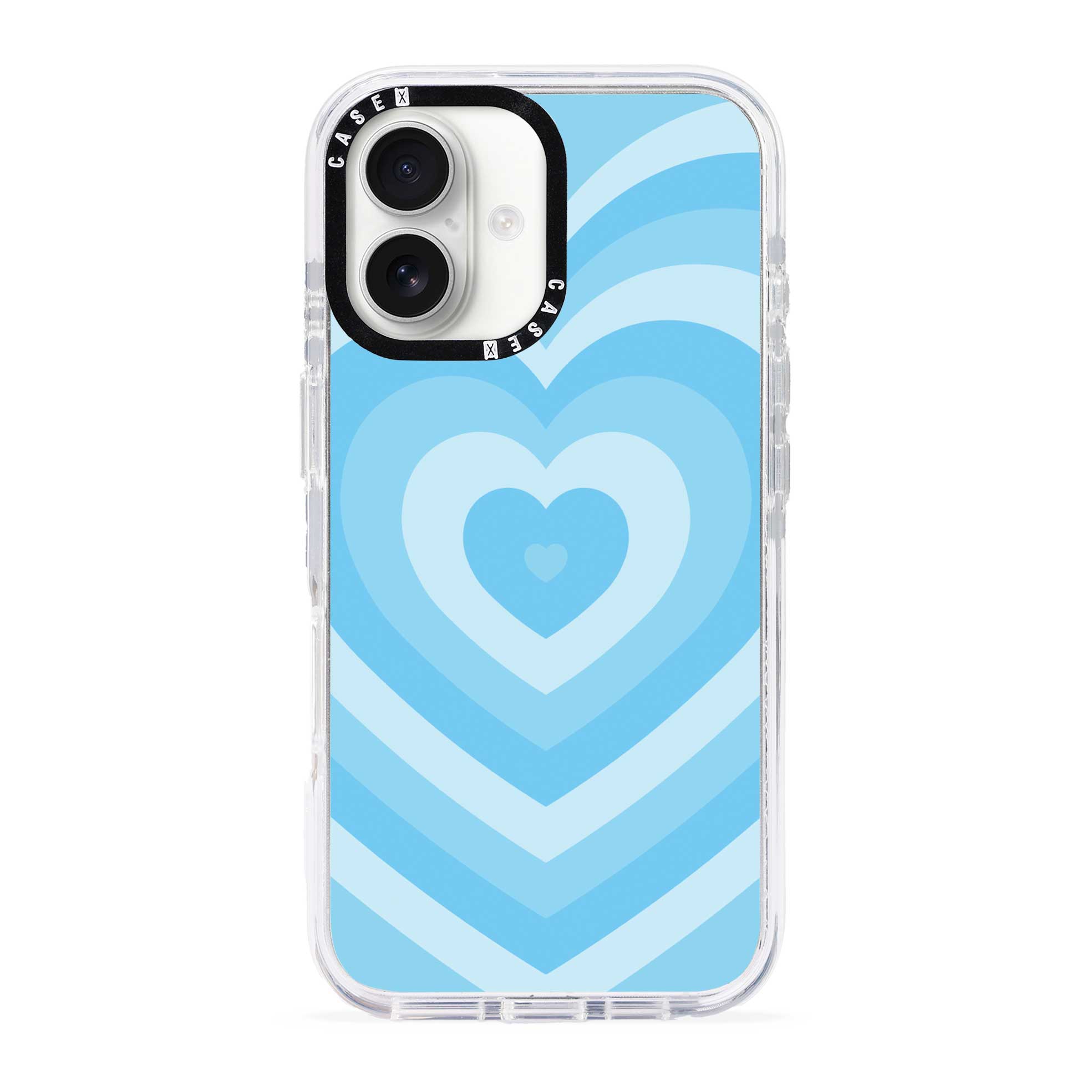 Hypnotic Blue Hearts