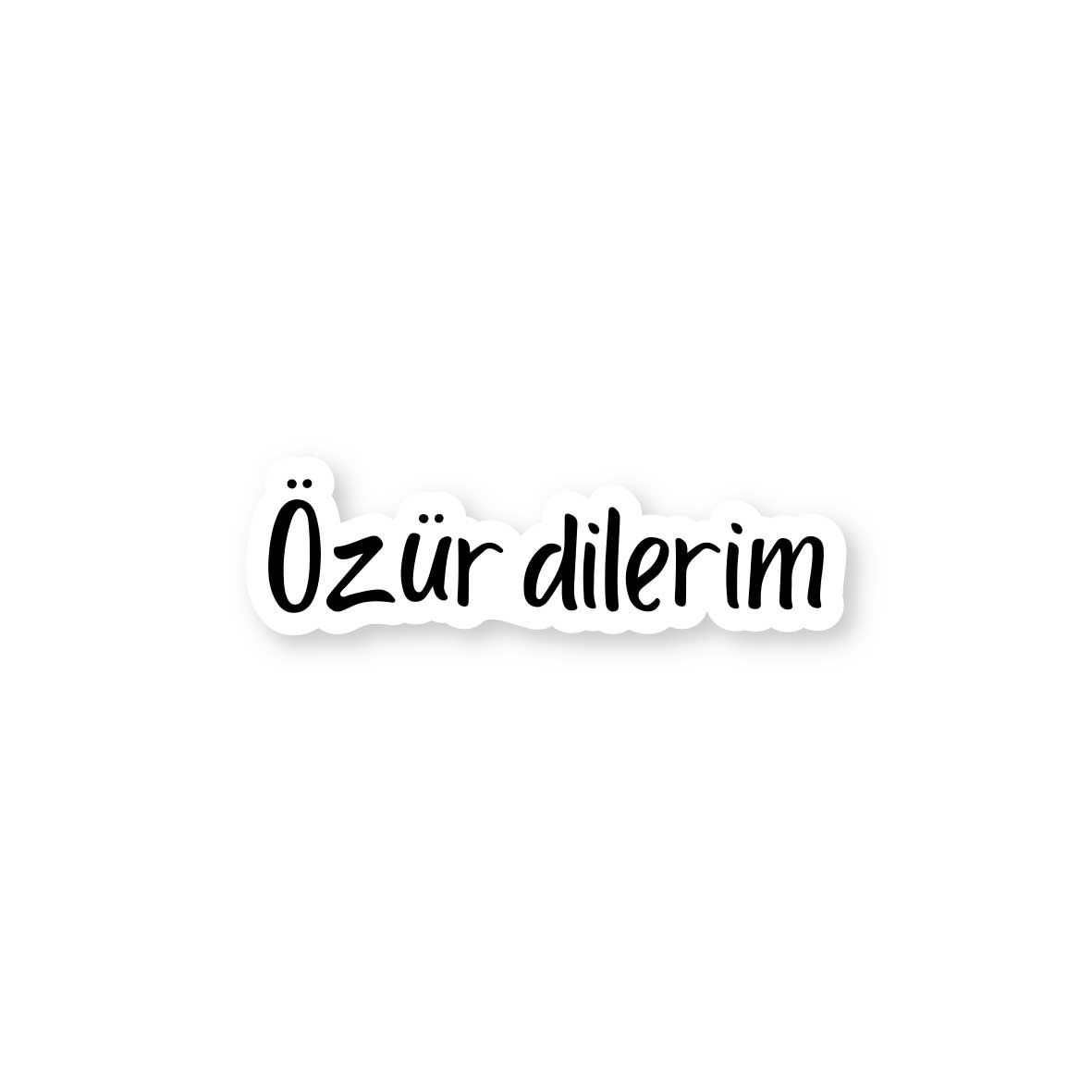 Özür dilerim