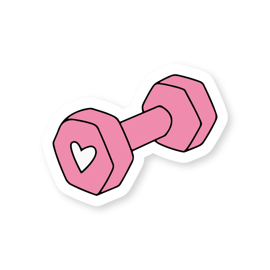 Pink Dumbbell