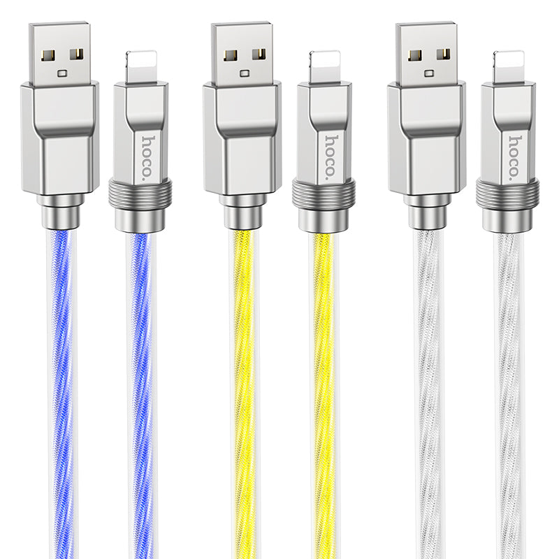 HOCO Solid silicone Fast charging data cable iPhone