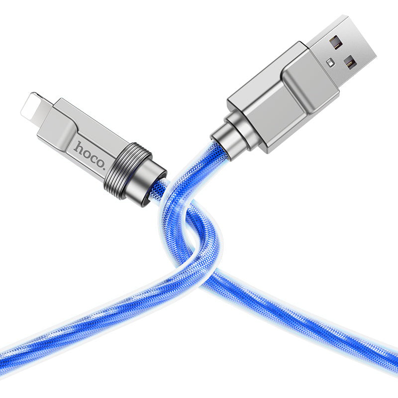 HOCO Solid silicone Fast charging data cable iPhone