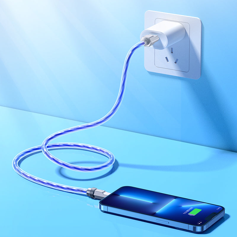 HOCO Solid silicone Fast charging data cable iPhone