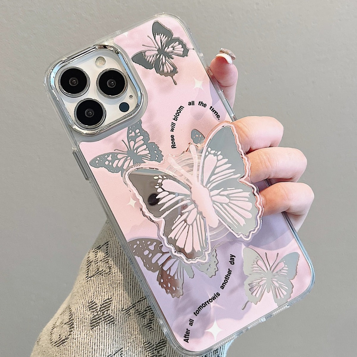 Butterfly Mirror Case