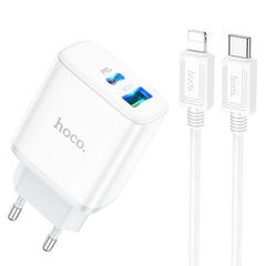 HOCO 20WATT Adapter  Stage dual port charger set