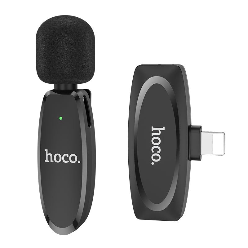 HOCO lightning Crystal lavalier wireless digital microphone