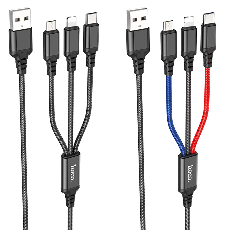 HOCO 3-in-1 Super charging cable