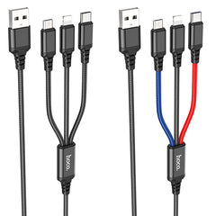 HOCO 3-in-1 Super charging cable