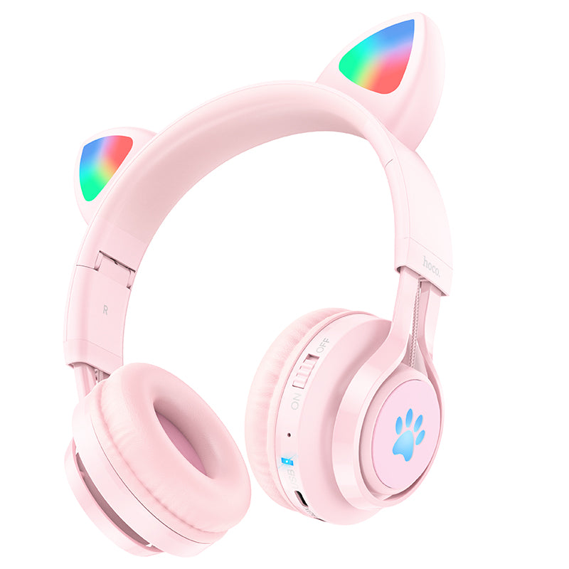 HOCO Cat ear kids headphones headset