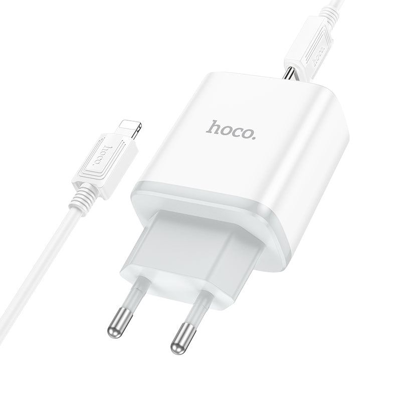 HOCO 20WATT Adapter  Stage dual port charger set