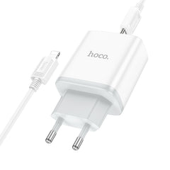 HOCO 20WATT Adapter  Stage dual port charger set