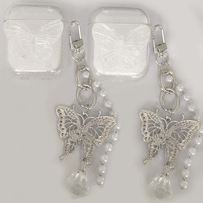 Glitter Butterfly Airpods Case