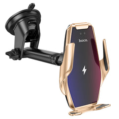 HOCO Surpass automatic 
induction wireless charging car holder