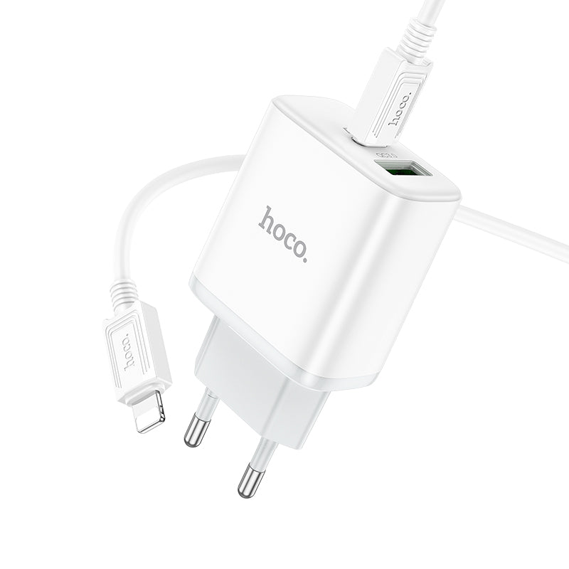 HOCO 20WATT Adapter  Stage dual port charger set