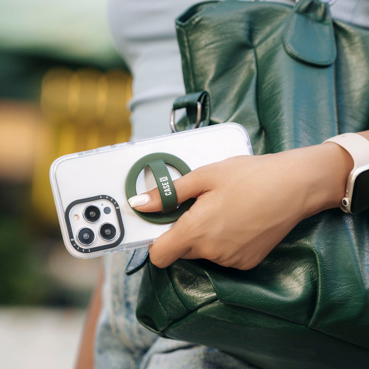 Pop silicone magsafe holder