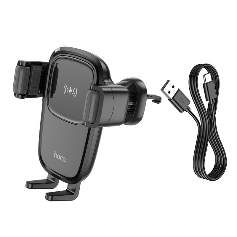 Hoco Wireless fast charge car holder(air outlet)