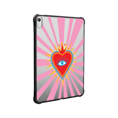 Pink Flaming Heart