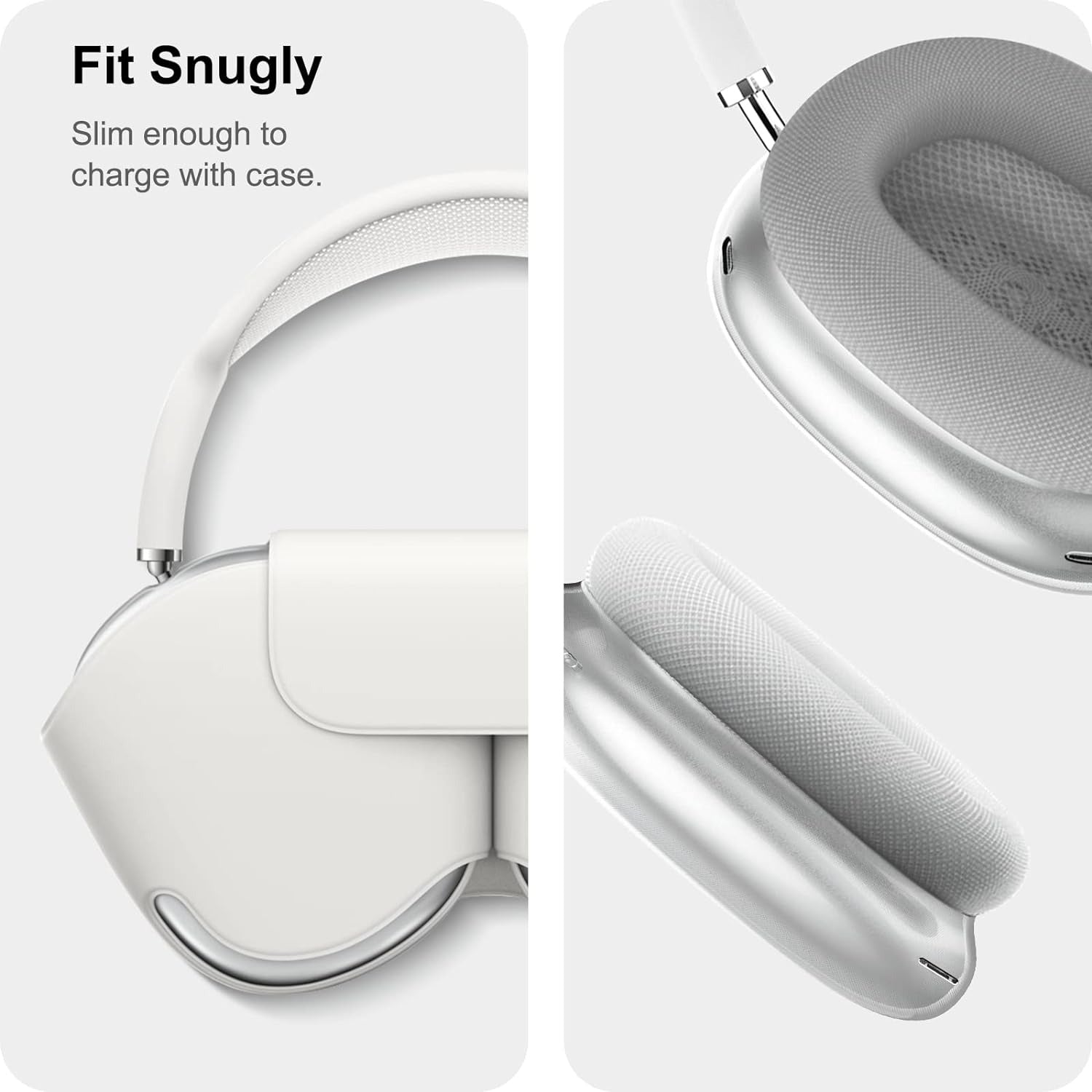 Clear Protective Case for AirPods Max