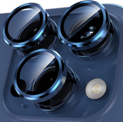 Blue Titanium Ring Lens Protector
