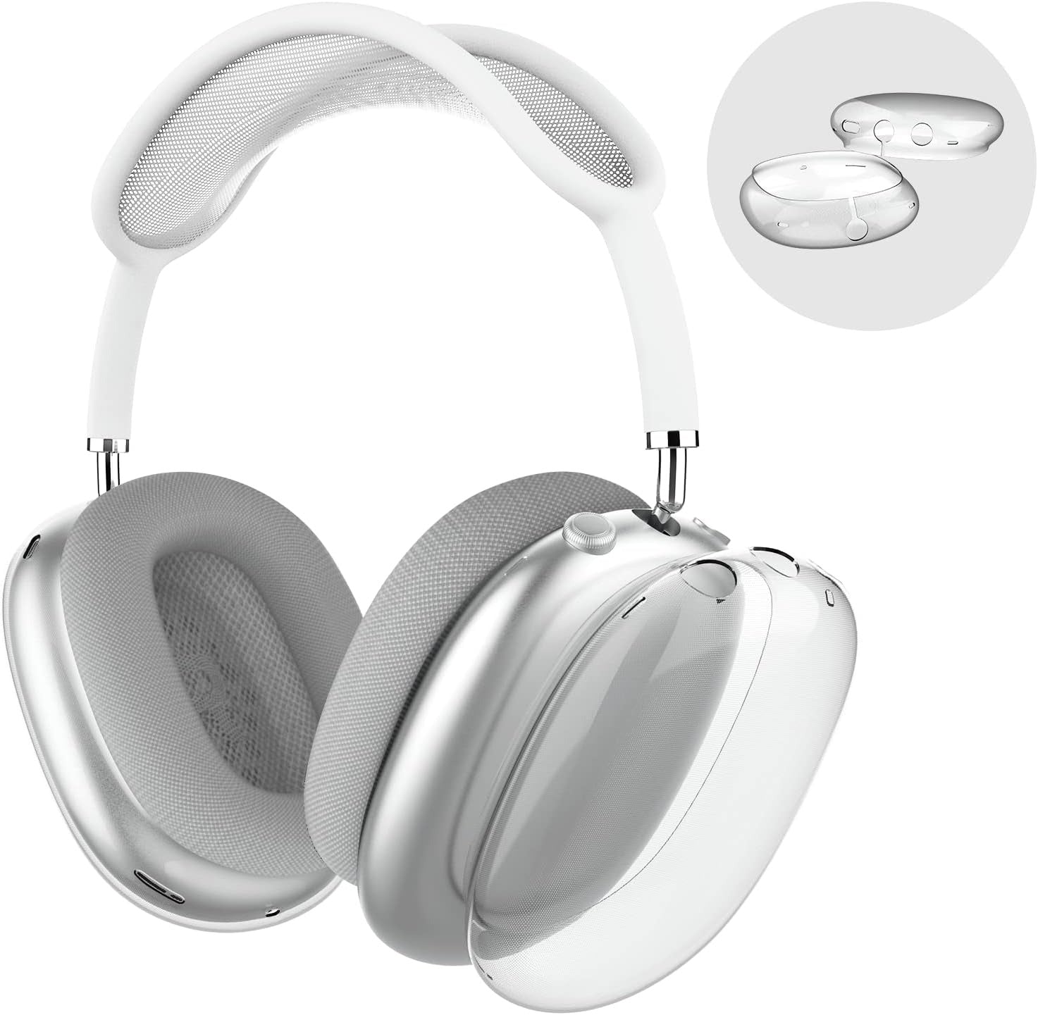 Clear Protective Case for AirPods Max