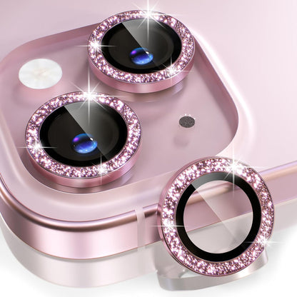 Glitter Pink Ring Lens Protection
