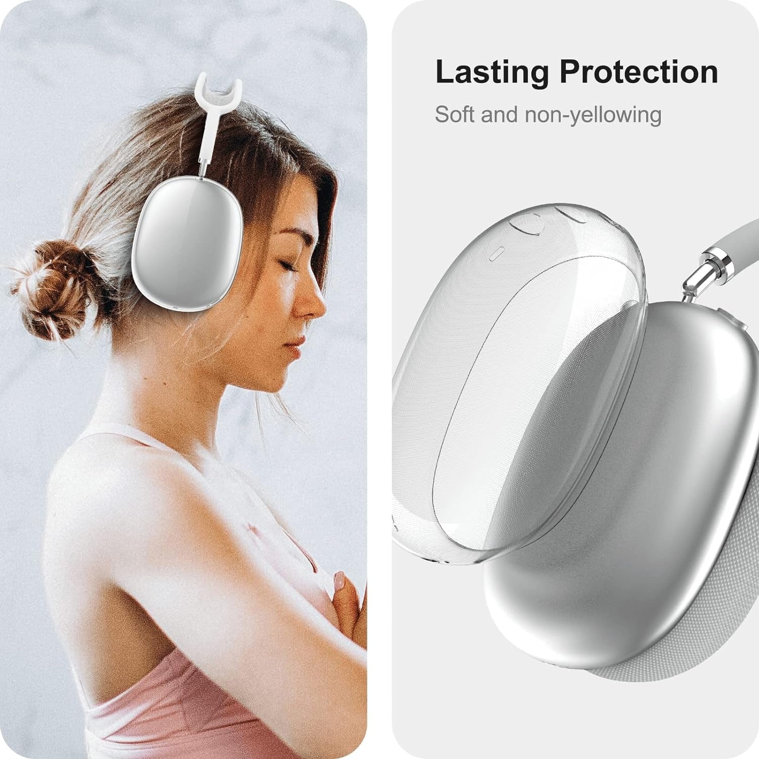 Clear Protective Case for AirPods Max