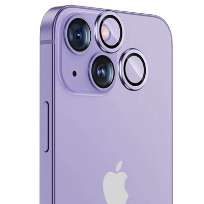 iPhone 14/14 Plus Purple Ring Lens Protector