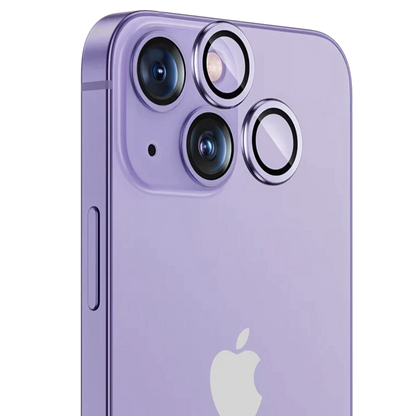 iPhone 14/14 Plus Purple Ring Lens Protector