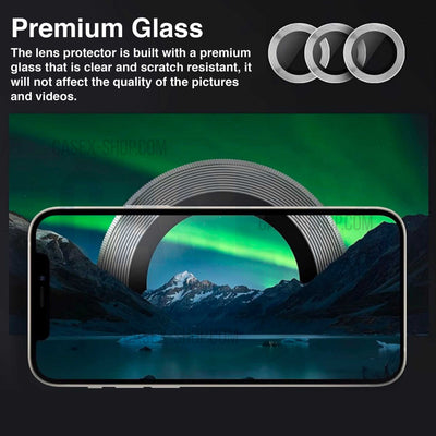 iPhone 13 Pro/13 Pro Max Sierra Blue Ring Lens Protector