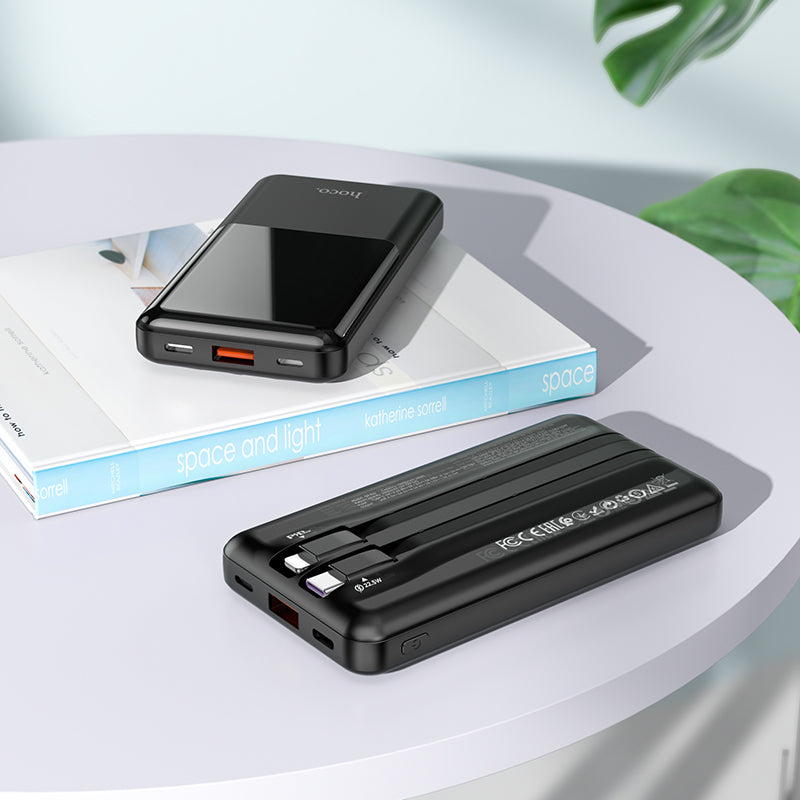 HOCO Pro Shell power bank with cable 10000mAh