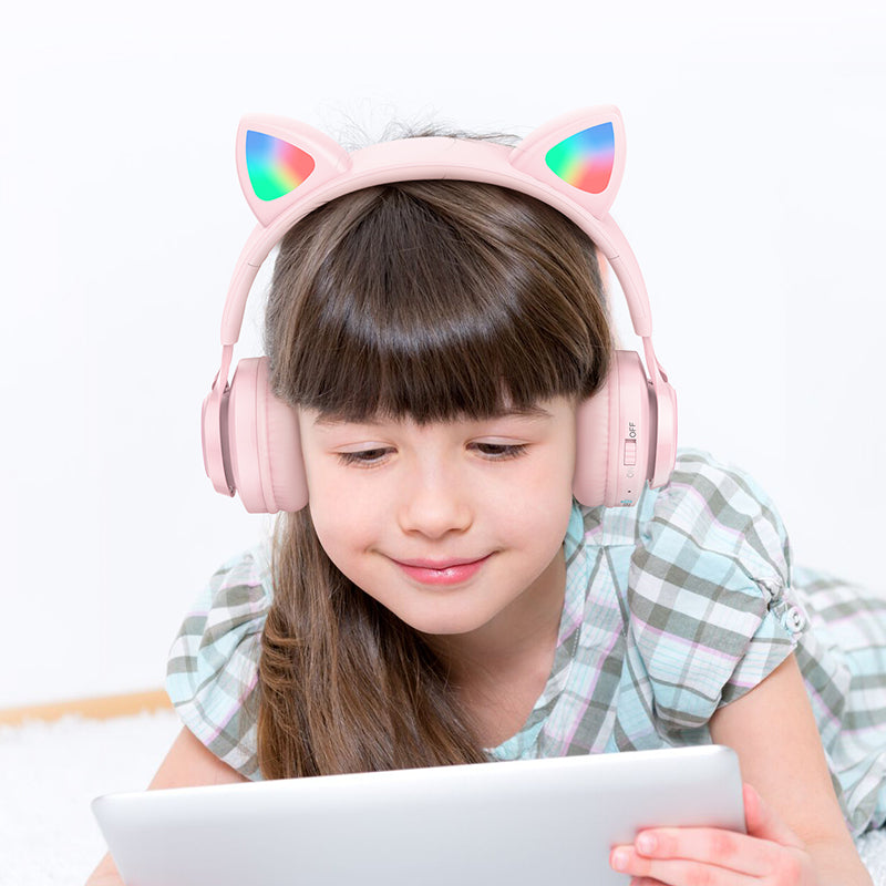 HOCO Cat ear kids headphones headset