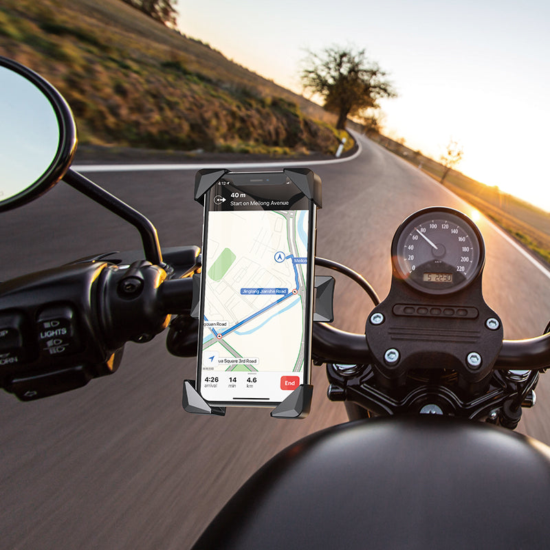 HOCO Motorcycle Holder Light ride one-button universal holder