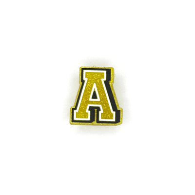 Gold Glitter Letters 1 Pin