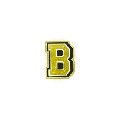 Gold Glitter Letters 1 Pin