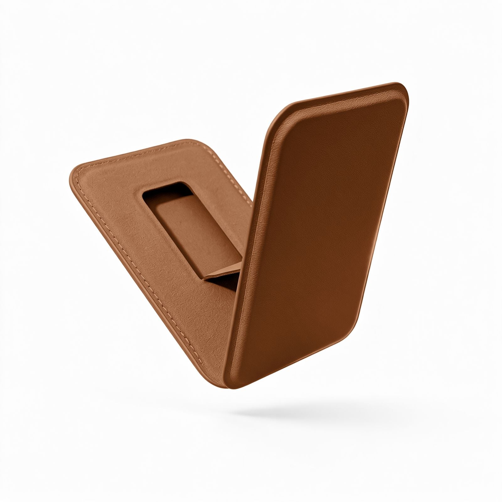 Magsafe Leather Wallet with a stand
