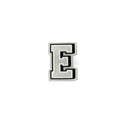 Silver Glitter Letters 1 Pin