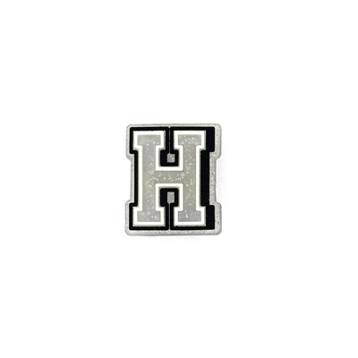 Silver Glitter Letters 1 Pin
