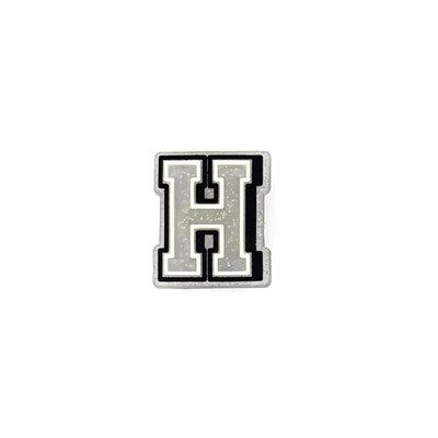 Silver Glitter Letters 1 Pin