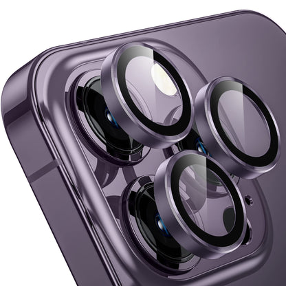 iPhone 14 Pro/14 Pro Max Deep Purple Ring Lens Protector