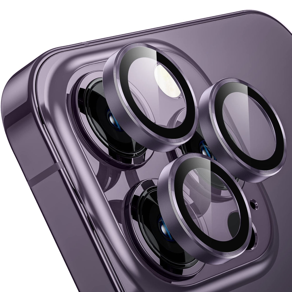 Deep Purple Ring Lens Protector